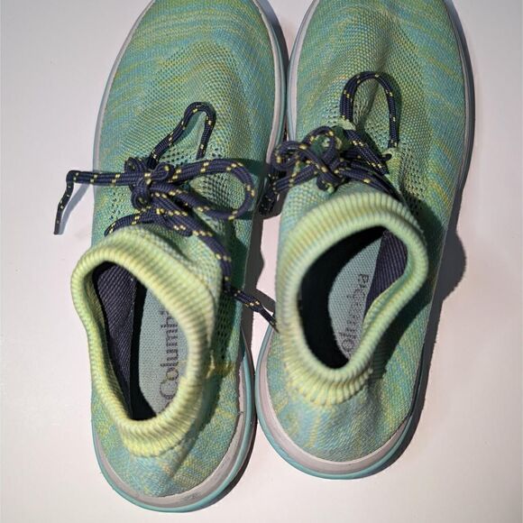 Columbia Chimera Athletic Shoe Knit Lace Up Green Size 7.5 - Picture 5 of 7